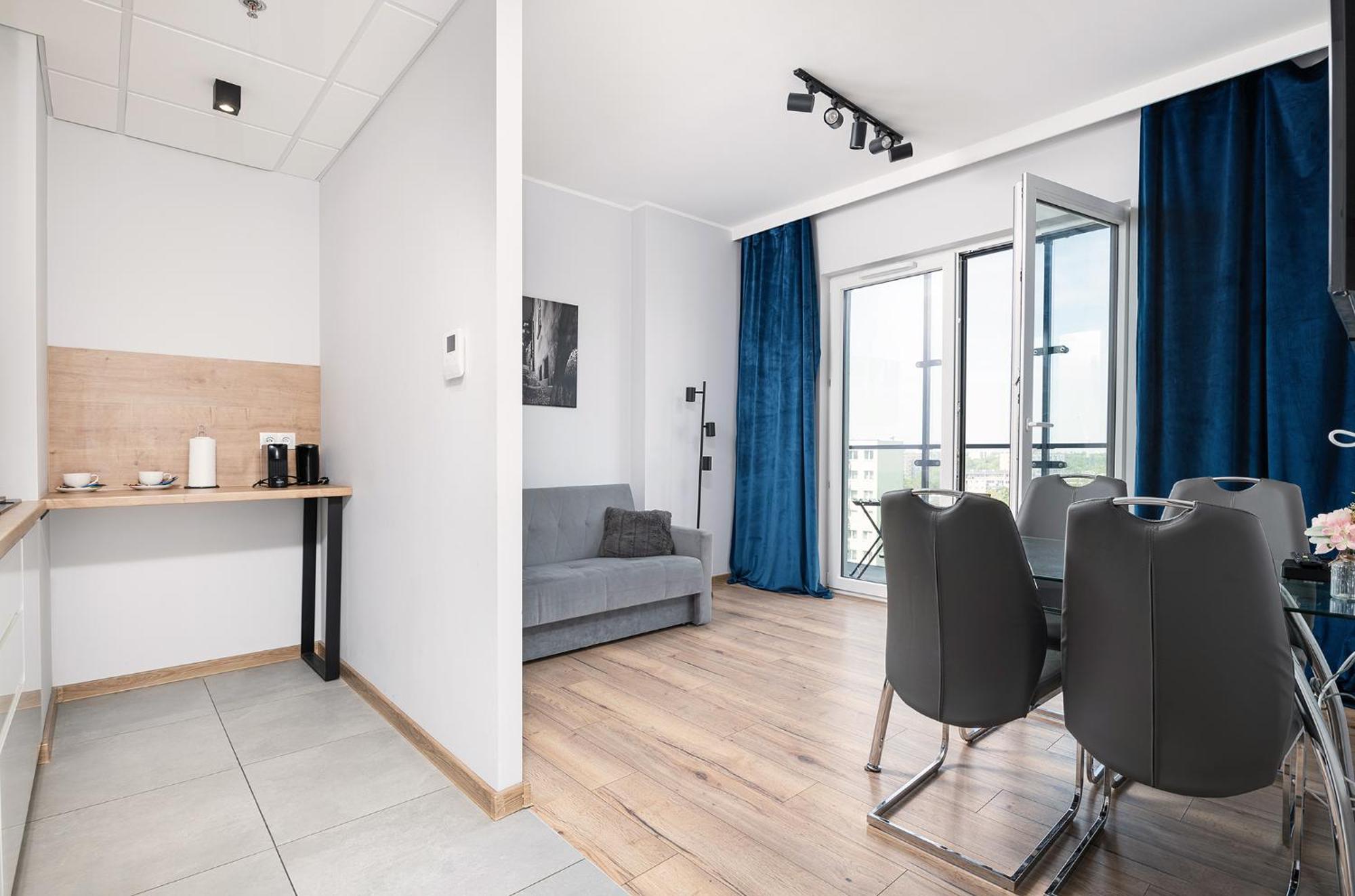 Rentplanet - Apartamenty Kasprzaka Warszawa Exteriör bild