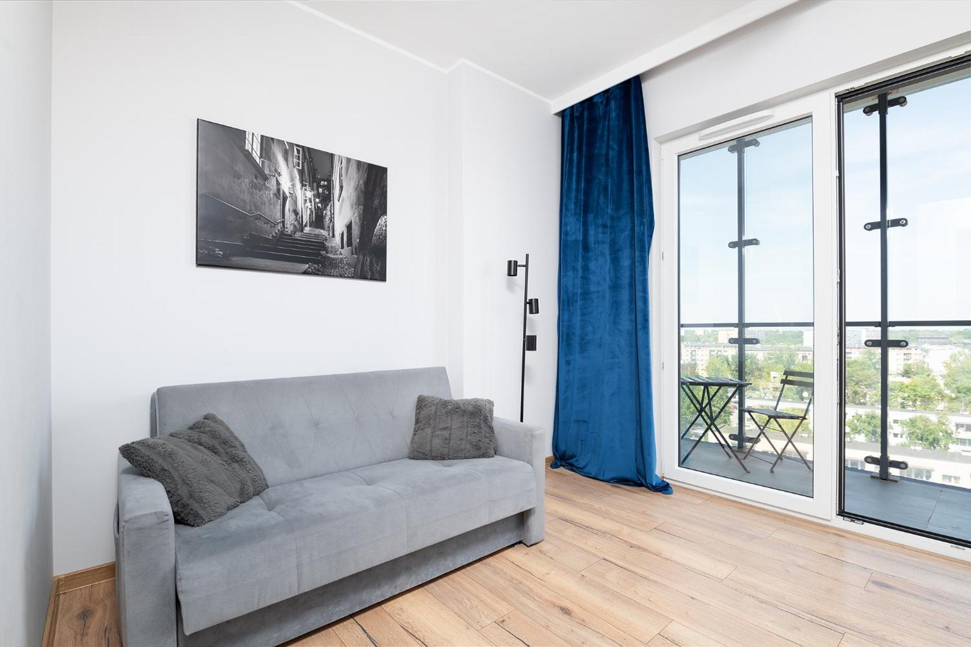 Rentplanet - Apartamenty Kasprzaka Warszawa Exteriör bild